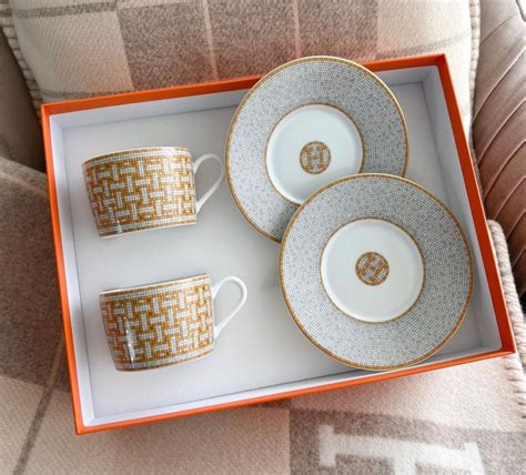 how much is hermes tea set|hermes dinner set price.